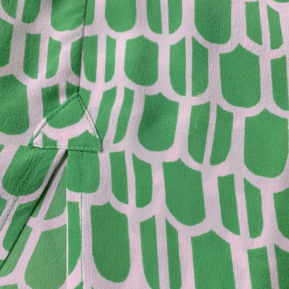 PLENTY Tracy Reese silk top sleeveless top hi-lo hemline women’s size medium - Picture 7 of 10